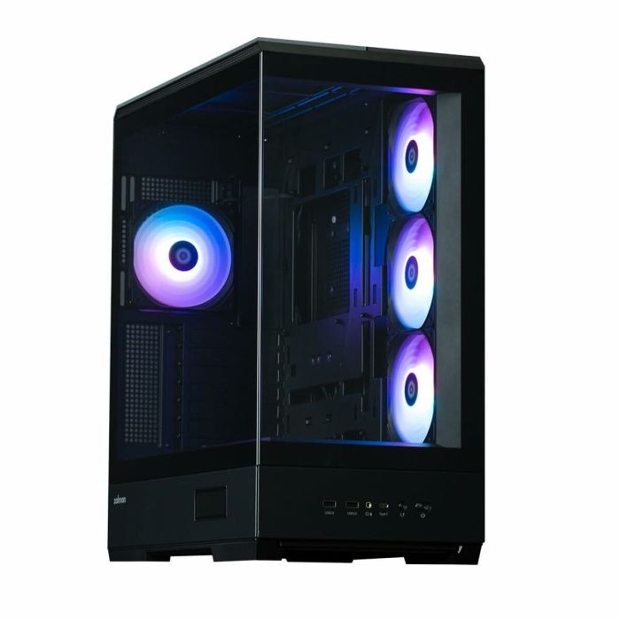 Boîtier ATX semi-tour Zalman P50 DS BLACK Noir 13
