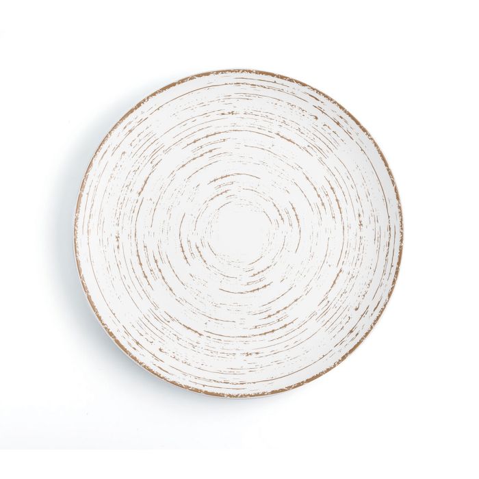 Assiette plate Ariane Tornado White Bicolore Céramique Ø 31 cm (6 Unités) 1 Assiette plate Ariane Tornado White Bicolore Céramique Ø 31 cm (6 Unités) 1