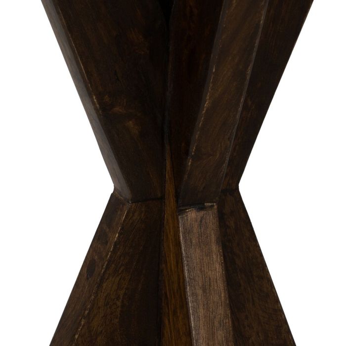 Petite Table d'Appoint Naturel 37 x 37 x 60 cm