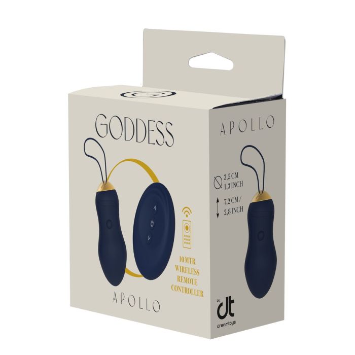 Œuf Masturbateur Dream Toys Goddess Collection Bleu 12 Œuf Masturbateur Dream Toys Goddess Collection Bleu 12