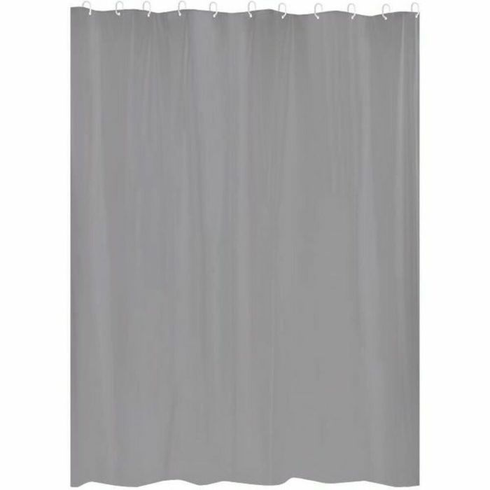 Gelco Rideau de douche First 180 x 200 cm Gris