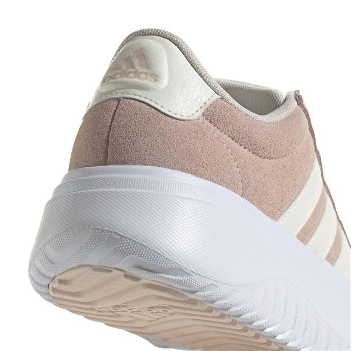 Baskets Casual pour Femme Adidas Grand Court Platform Suede Rose clair 1 Baskets Casual pour Femme Adidas Grand Court Platform Suede Rose clair 1