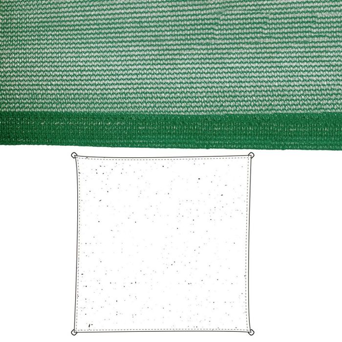 Voile d'ombrage Vela sombreo Vert 500 x 500 x 0,5 cm Auvent 0 Voile d'ombrage Vela sombreo Vert 500 x 500 x 0,5 cm Auvent 0