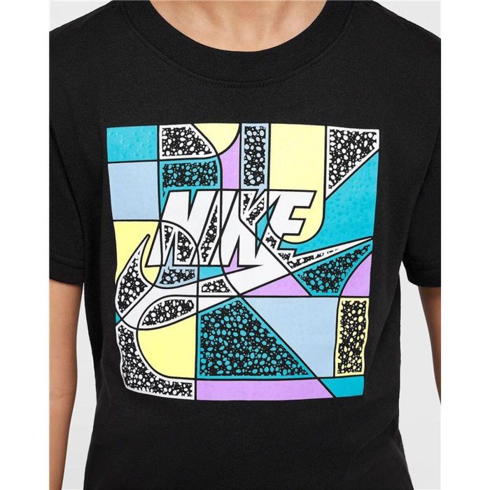 T shirt à manches courtes Enfant Nike Nkb Futura Block Noir M 2 T shirt à manches courtes Enfant Nike Nkb Futura Block Noir M 2