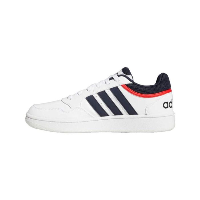 Chaussures de Sport pour Homme Adidas Hoops 3.0 Blanc 6-7 ans 8