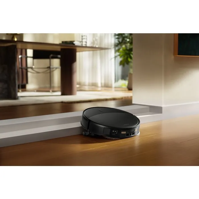 Roborock SAROS 20X - Aspirateur robot laveur intelligent, puissance 36 000 Pa, autonomie 180 min, réservoir 259 ml, nettoyage des angles, noir