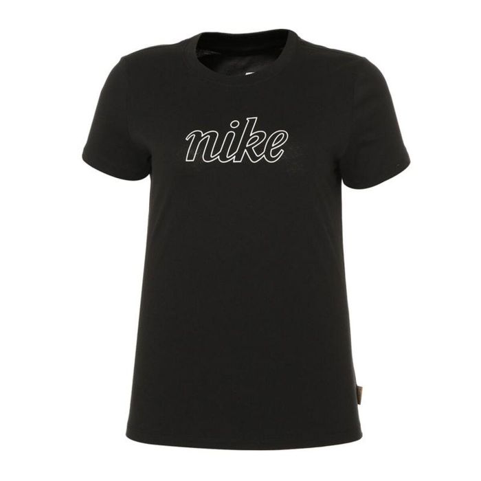 T-shirt à manches courtes femme Nike Sportswear Icon Clash Noir