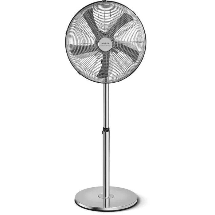 Sencor SFN 4040SL Ventilateur sur pied 40 cm, 3 vitesses, oscillation 80°, inclinaison réglable, 50 W Sencor SFN 4040SL Ventilateur sur pied 40 cm, 3 vitesses, oscillation 80°, inclinaison réglable, 50 W