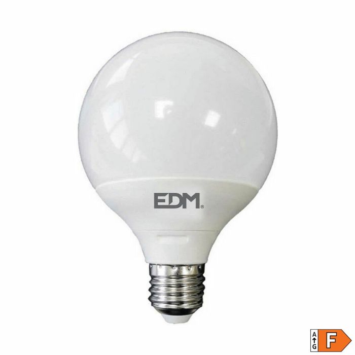 Lampe LED EDM 98803 F 100 W 15 W E27 1521 Lm Ø 12,5 x 14 cm (3200 K) 3