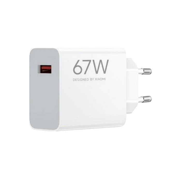 Chargeur mural Xiaomi BHR07SKEU 67 W Blanc 0 Chargeur mural Xiaomi BHR07SKEU 67 W Blanc 0