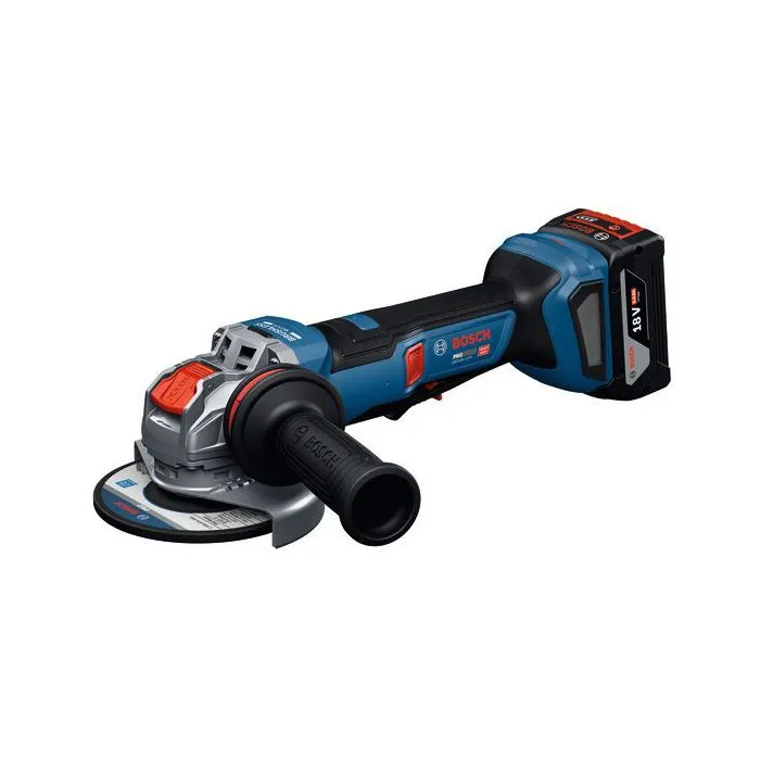 Bosch Professional Meuleuse d'angle sans fil GWX 18V-11 PS, 18V, 125 mm avec X-LOCK pour coupe et meulage métal
