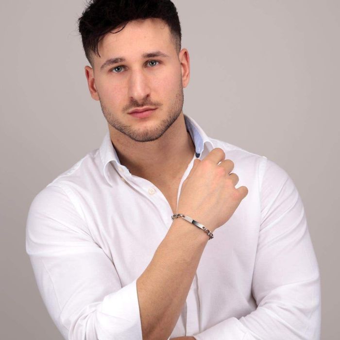 Bracelet Homme Sector SAFT51 Acier 22 cm 6