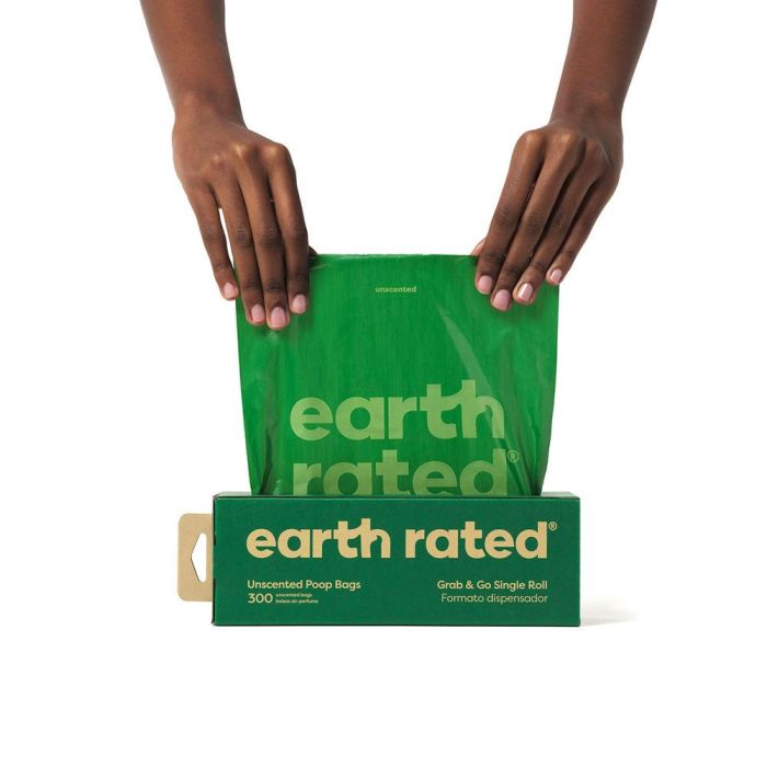 Earth Rated Rollo Bolsa Mascota Dispensador #Sin Parfum 300 Unidades 2