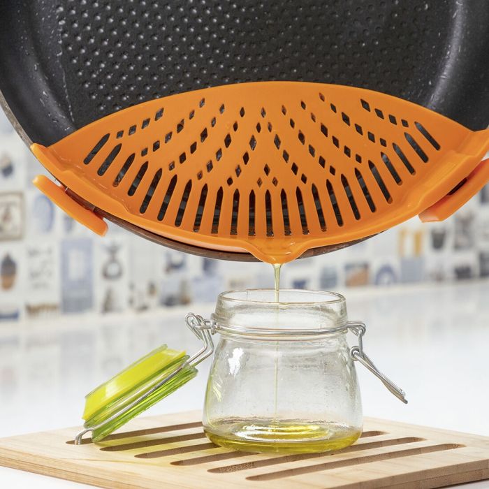 Égouttoir en Silicone Pastrainer InnovaGoods 9 Égouttoir en Silicone Pastrainer InnovaGoods 9