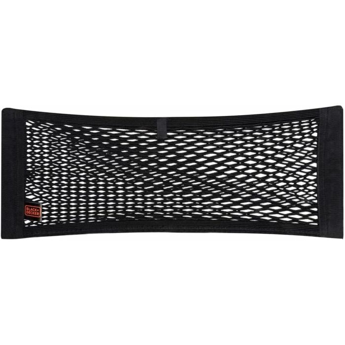 Filet de rangement pour voiture Black & Decker Noir 40/50/60/80 x 25 cm 4 Pièces 6