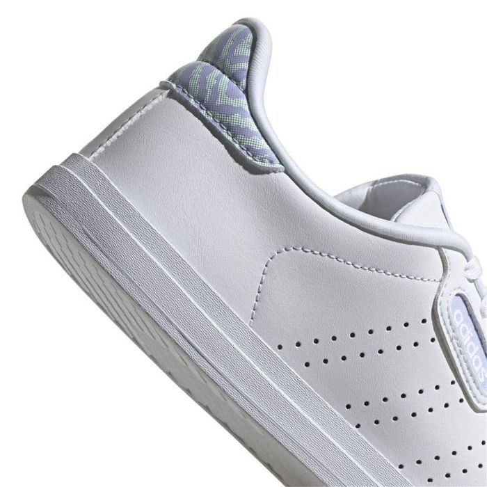 Chaussures de Running pour Adultes Adidas Courtpoint Base W Blanc 2