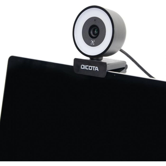 Dicota Webcam Ringlight 5MP black 4