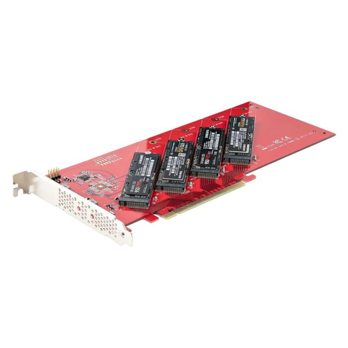 Carte PCI Startech QUAD-M2-PCIE-CARD-B 2 Carte PCI Startech QUAD-M2-PCIE-CARD-B 2
