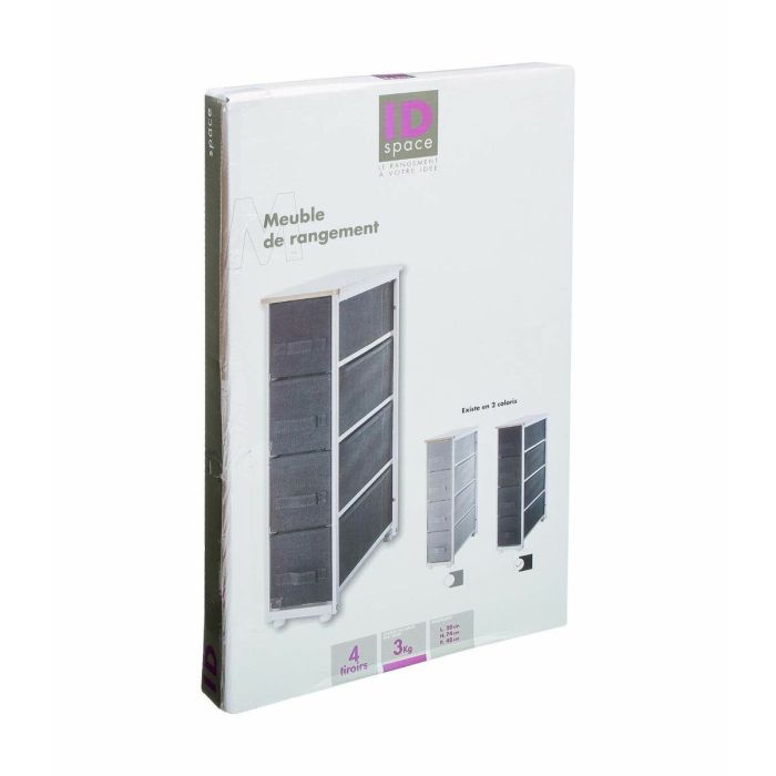 Caisson à Tiroirs 5five Simply Smart 73,5 x 48 x 20 cm 4 tiroirs 2