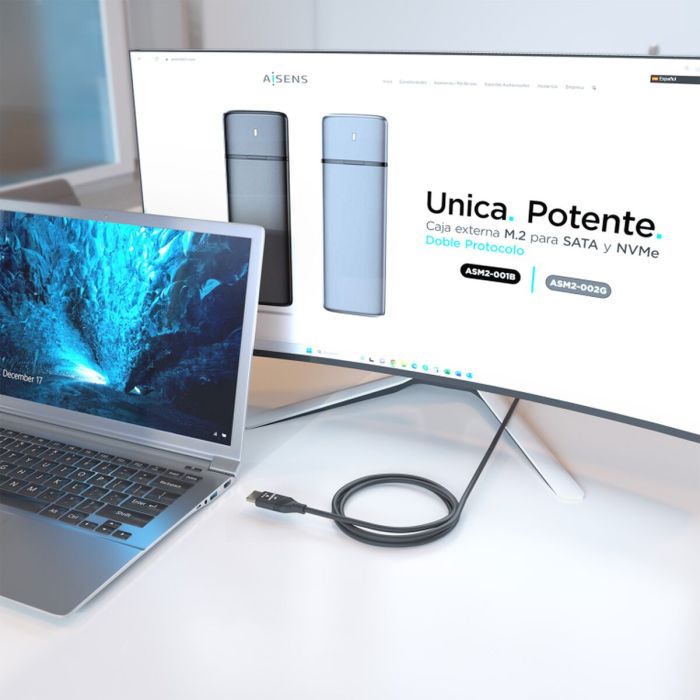 Câble HDMI Aisens A148-0930 Noir 20 m 1