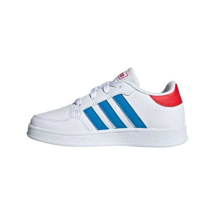 Chaussures de Sport pour Enfants Adidas Breaknet Kids Blanc 4