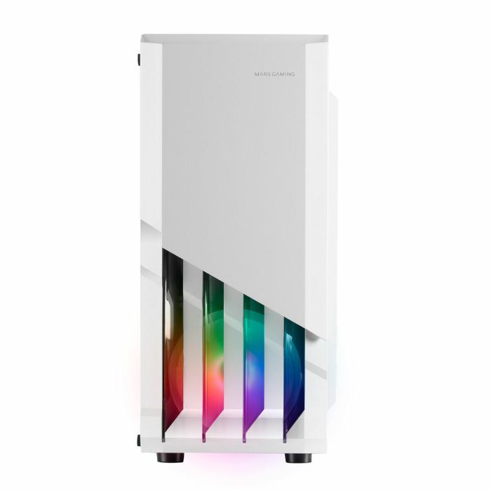 Boîtier ATX Mars Gaming MCX2W Blanc 4