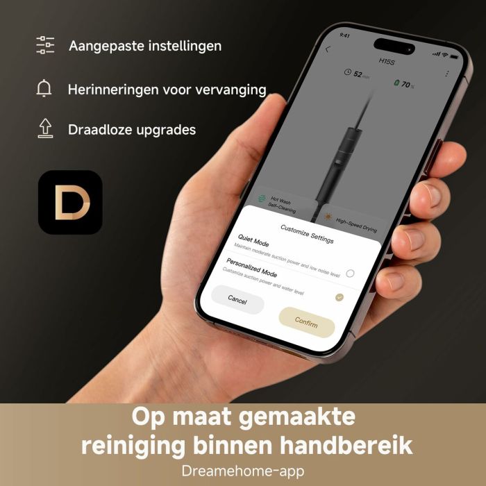 Aspirateur Dreame 011101AA000278 Noir 9