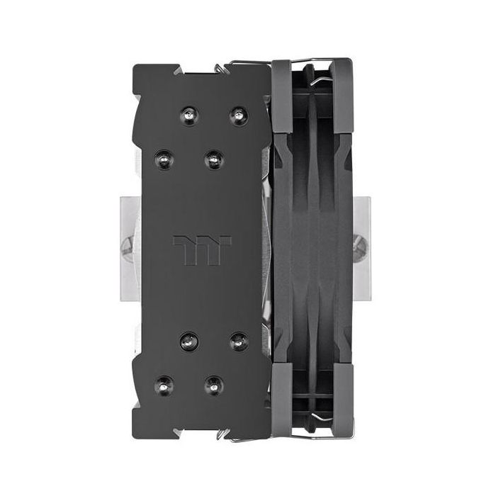 Thermaltake UX400 Refroidisseur d'air processeur, 120 mm, ventilateur 4 broches 700-1800 tr/min, 4 caloducs, TDP 240 W, noir et argent