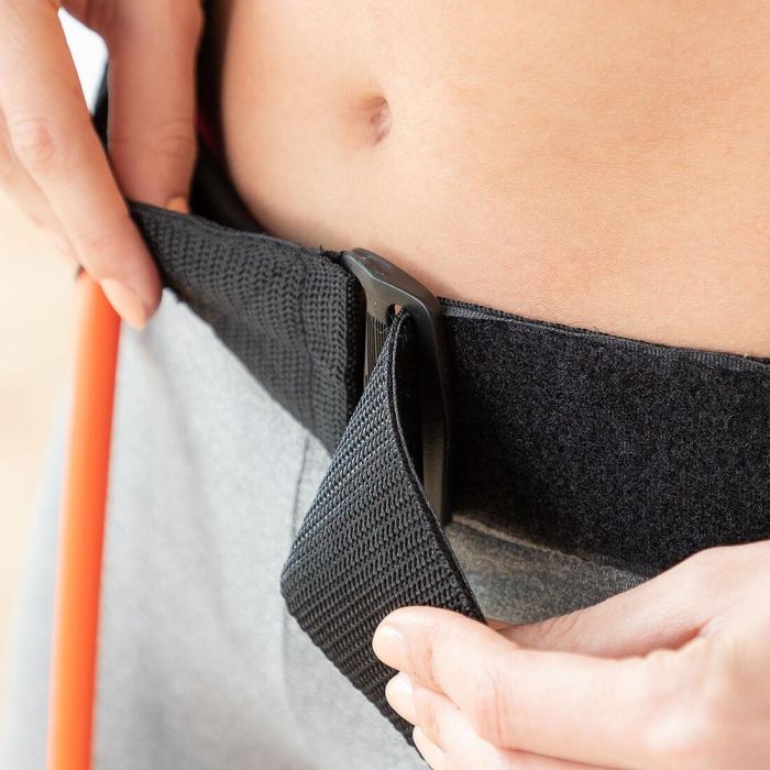 Pack Ceinture avec bandes de résistance pour les fessiers et guide d'exercices et Plate-forme d'Entraînement par Vibrations avec 11