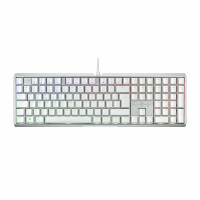 Clavier Cherry Blanc AZERTY 6