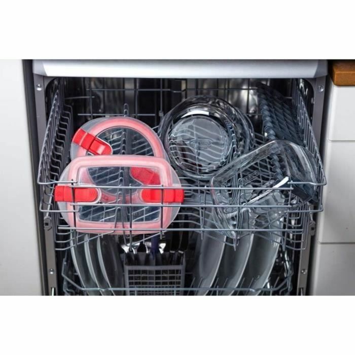 Récipient de Conservation des Aliments Pyrex Blanc Transparent 1,1 L 21 Récipient de Conservation des Aliments Pyrex Blanc Transparent 1,1 L 21