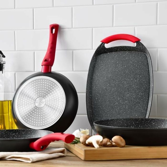 Wok San Ignacio Toledo SG-6268 Ø 26 cm Noir Aluminium 1