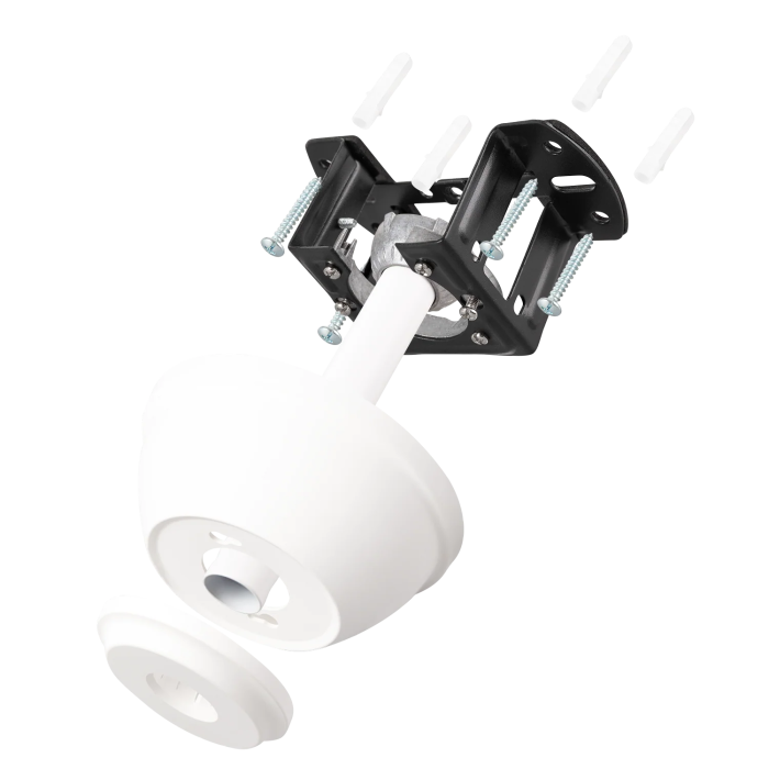 Ventilateur DC Blanc 59W 4 Pales 107cm 6980lm avec Télécommande, Minuterie, Mode Été/Hiver 6