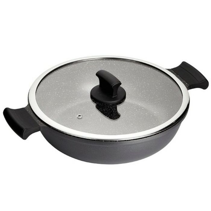 Casserole avec Couvercle Inoxibar ABSOLUT Noir Ø 28 cm