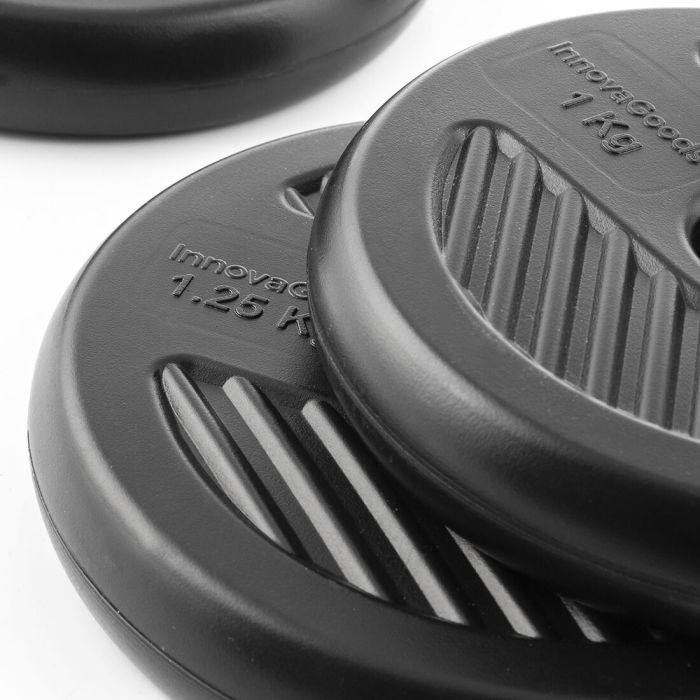 Ensemble de Poids Réglables6 en 1 avec Guide d’Exercices Sixfit InnovaGoods 7