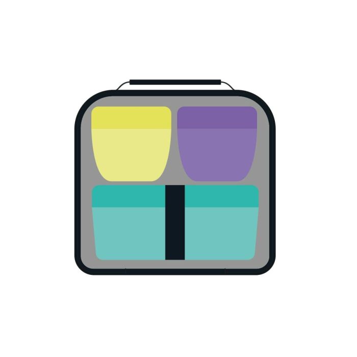 Sac glacière goûter Milan Sunset Noir 23 x 20 x 11 cm 1 Sac glacière goûter Milan Sunset Noir 23 x 20 x 11 cm 1