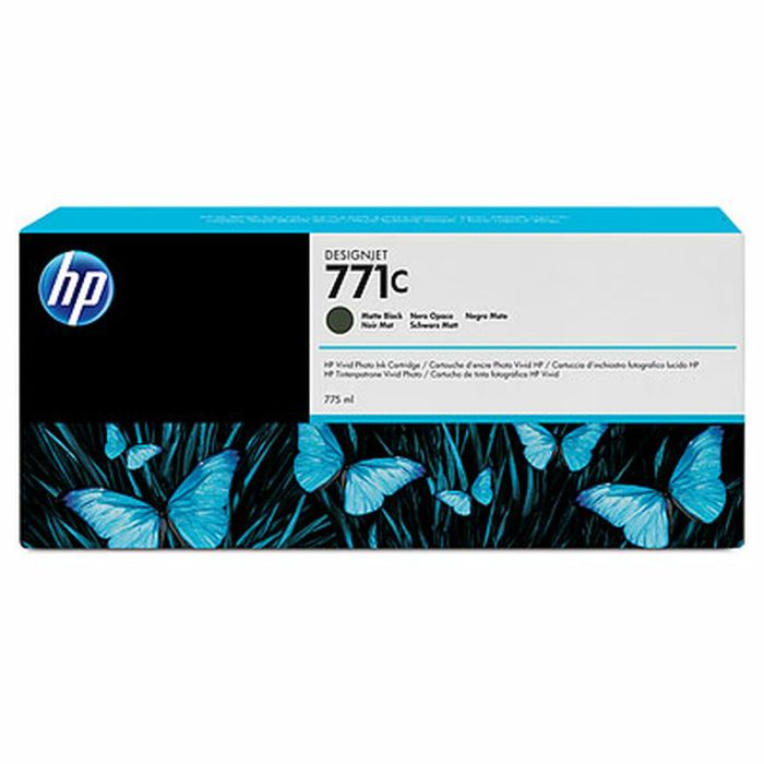HP 771C Cartouche d'encre DesignJet Noir Mat 775ml B6Y07A
