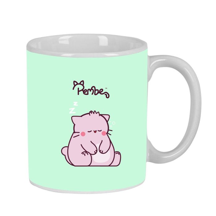 Tasse mug Pembe The pink cat Multicouleur 350 ml 2