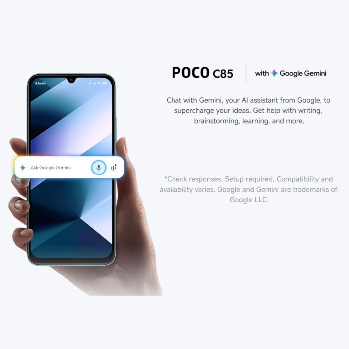 Smartphone Pocophone C85 6,9" ARM Cortex-A55 6 GB RAM 128 GB Vert 2