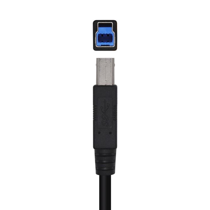 Câble USB Aisens A105-0444 Noir 2 m (1 Unité) 1 Câble USB Aisens A105-0444 Noir 2 m (1 Unité) 1