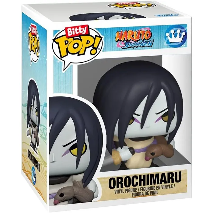 Funko Bitty POP! Naruto Shippuden Team 2 - Pack de 4 figurines en vinyle (Tsunade, Minato, Orochimaru, Jiraiya) avec socle et boitier acrylique Funko Bitty POP! Naruto Shippuden Team 2 - Pack de 4 figurines en vinyle (Tsunade, Minato, Orochimaru, Jiraiya) avec socle et boitier acrylique
