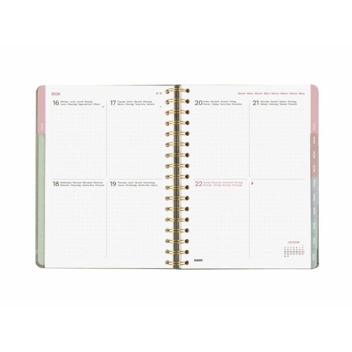 Agenda Finocam OPTIMAL quarto 15,5 x 21,5 cm 2026 3