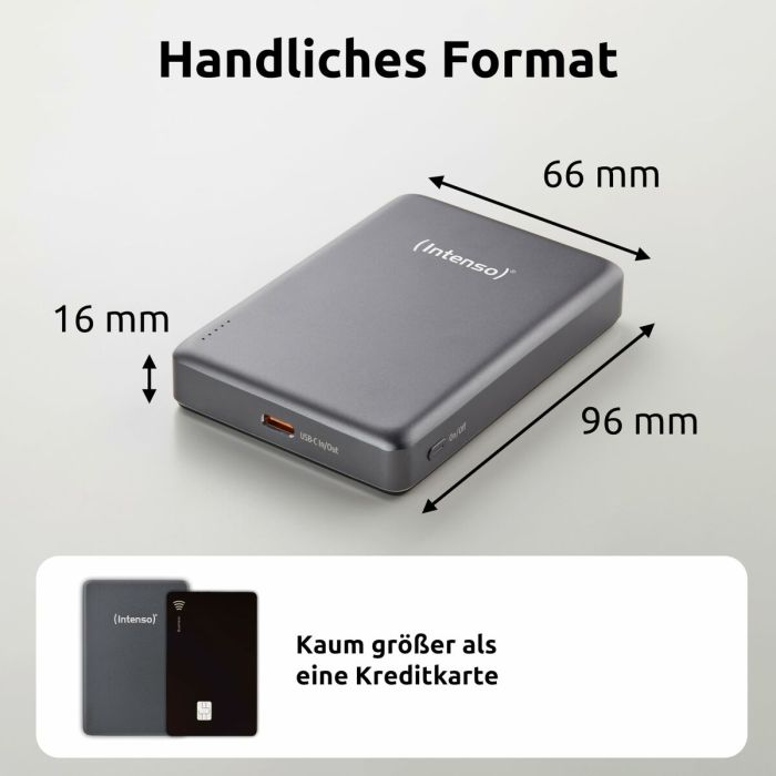 Powerbank INTENSO MW10000 10000 mAh Gris 3
