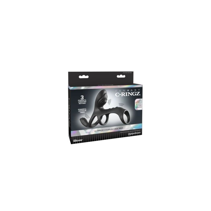 Anneau Pénis Pipedream Fantasy C-Ringz Noir 9 Anneau Pénis Pipedream Fantasy C-Ringz Noir 9