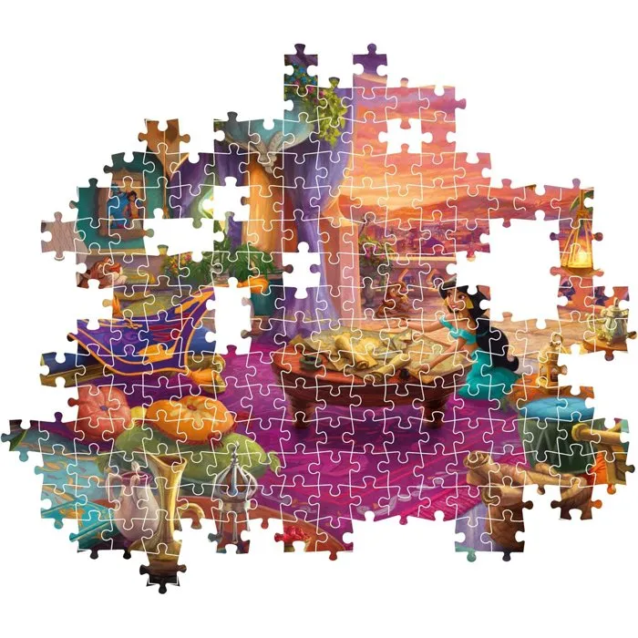 Clementoni - Puzzle Ever After 500 Pièces - Princesses Disney - Jasmine - Modèle Iconique, À Offrir ou À Collectionner Clementoni - Puzzle Ever After 500 Pièces - Princesses Disney - Jasmine - Modèle Iconique, À Offrir ou À Collectionner