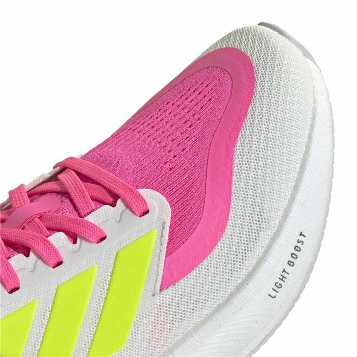 Chaussures de Running pour Adultes Adidas Pureboost 5 Blanc Rose 1