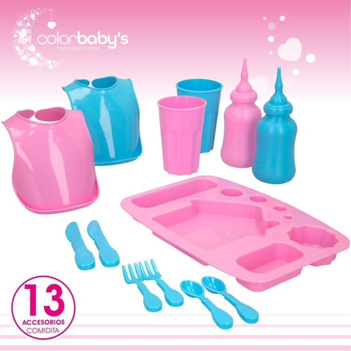 Accessoires pour poupées Colorbaby Poupée Bébé 20 Pièces 39 x 9,5 x 21,5 cm 6 Unités 5