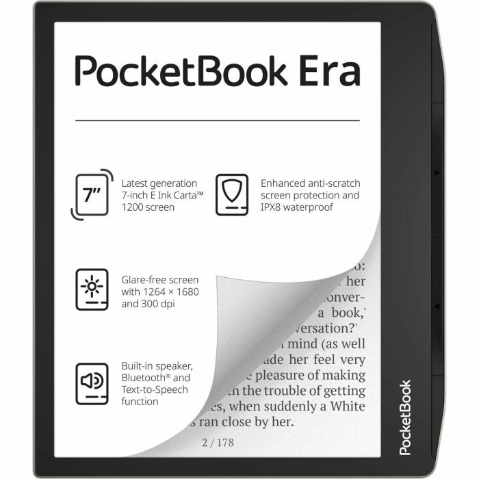 eBook PocketBook 700 Era Silver Multicouleur Noir/Argenté 16 GB 7" 0 eBook PocketBook 700 Era Silver Multicouleur Noir/Argenté 16 GB 7" 0