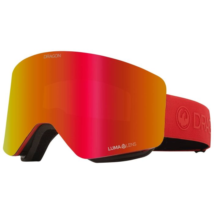 Lunettes de ski Snowboard Dragon Alliance R1 Otg Rouge