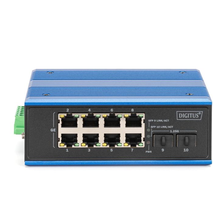 Digitus 8+2P Industrial Gigabit Ethernet Switch 2